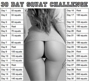 squat challenge