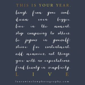 This is your year