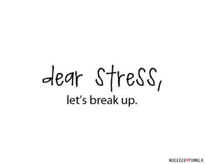 stress break up
